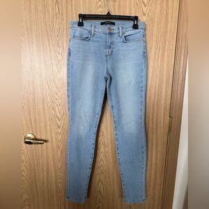 J Brand Beach Lime Light Wash Denim Supper Skinny Jeans Women’s 29